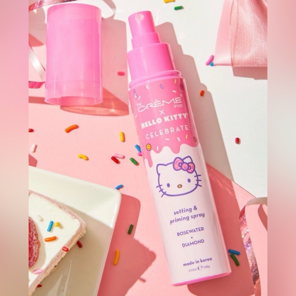 The Crème Shop X Hello Kitty Celebrate Setting & Priming Spray Limited Edition